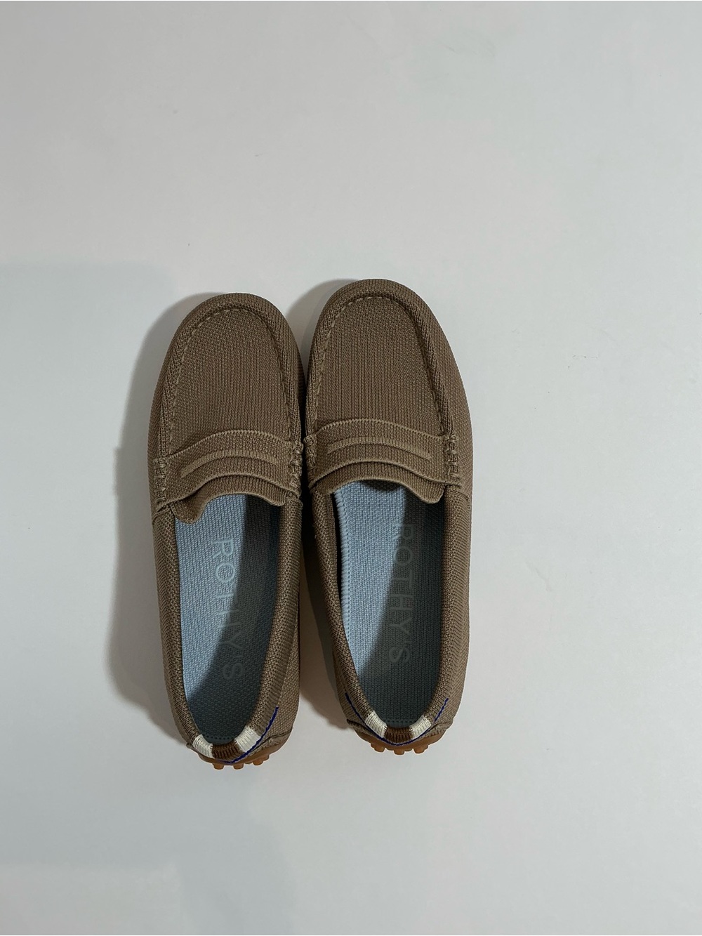 Rothy's Brown Slip-On Moccasin Flats